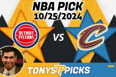 Detroit Pistons vs. Cleveland Cavaliers Pick 10/25/24 NBA Predictions