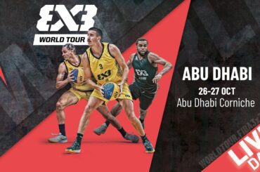 LIVE🔴 | FIBA 3x3 World Tour Abu Dhabi 2024 | Day 1