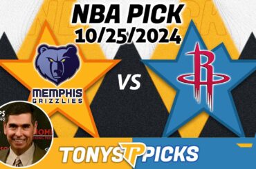 Memphis Grizzlies vs. Houston Rockets Pick 10/25/24 NBA Predictions