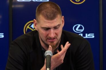 Nikola Jokic calls out Nuggets shooting and says they're all average shooters