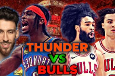 Oklahoma City Thunder vs Chicago Bulls | NBA | Live Stream Commentary