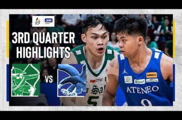 DLSU vs. Ateneo | 3RD QUARTER GAME HIGHLIGHTS | UAAP SEASON 87 MEN’S BASKETBALL ROUND 2 | OCT 26