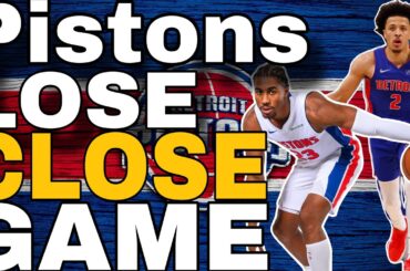 Pistons lose CLOSE Game vs Celtics #reaction #detroitpistons