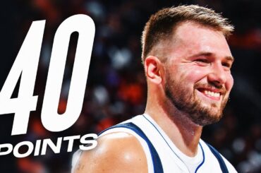 Luka Posts 40 PTS & 10 REB On The Road In Phoenix | October 26, 2024