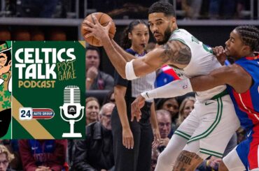 Postgame Pod: Celtics fend off Pistons' comeback and improve to 3-0 | Celtics Talk Podcast