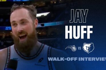 Jay Huff Walk Off Interview | Grizzlies vs. Magic