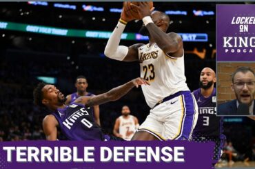 LeBron James & Terrible Defense Kills the Sacramento Kings | Locked On Kings