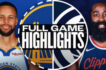 WARRIORS vs CLIPPERS FULL GAME HIGHLIGHTS | October 27, 2024 | 2024 NBA Season Full Highlights 2K25