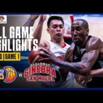 TNT vs. BRGY. GINEBRA | FULL GAME 1 FINALS HIGHLIGHTS | PBA SEASON 49 GOVERNORS' CUP | OCT. 27, 2024