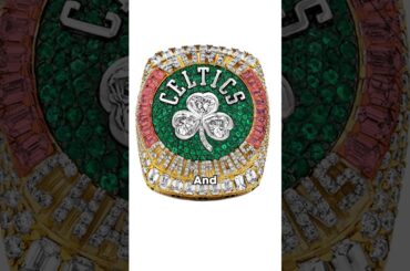 The Celtics Championship Ring is INSANE!