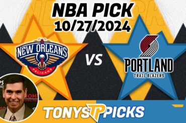 New Orleans Pelicans vs. Portland Trail blazers Pick 10/27/24 NBA Predictions