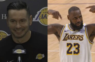 JJ Redick has high praise for LeBron James after insane 16pts in 3mins vs Kings