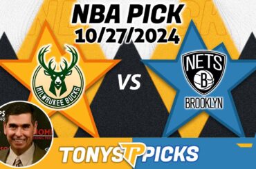 Milwaukee Bucks vs. Brooklyn Nets Pick 10/27/24 NBA Predictions