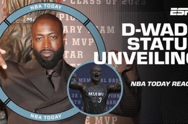 'Dwyane Wade's LEGACY will LIVE ON in Miami Heat HISTORY!' - Chiney on statue ceremony | NBA Today