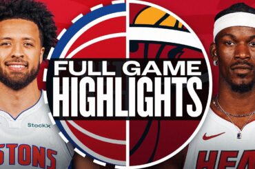 PISTONS at HEAT | FULL GAME HIGHLIGHTS | October 28, 2024