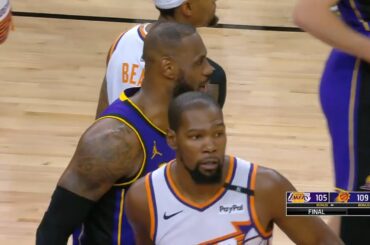 KD TAKES OVER! Final 4:30 of Los Angeles Lakers vs Phoenix Suns