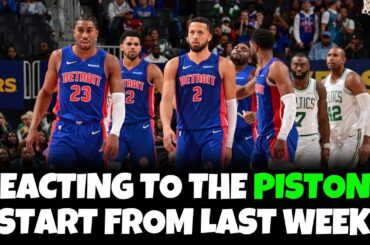 Reacting The First Week Of Games For The Detroit Pistons