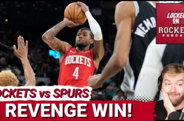 Jalen Green Drops 36 & Houston Rockets Hold On Late For Revenge Win Vs Spurs & Victor Wembanyama