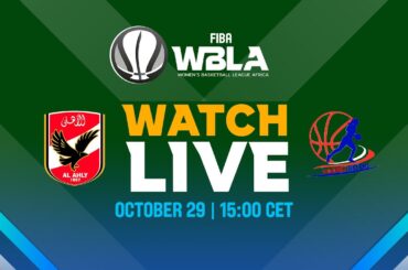 LIVE - Al Ahly Sporting Club v Young Sisters | FIBA Women Basketball League Africa 2024 | Qualifers