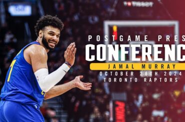 Jamal Murray Full Postgame Press Conference vs. Toronto Raptors 🎙 | 10/28/24