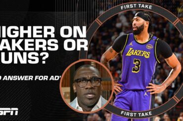 'There's NO ANSWER for Anthony Davis' 😤 - Shannon Sharpe is higher on Lakers than Suns | First Take