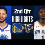 Golden State Warriors vs. New Orleans Pelicans 2nd QTR Full Highlights- Oct. 29- 2024 NBA Highlights