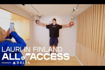 Tour the Finnish LAURI MARKKANEN Exhibit 🇫🇮 | Utah Jazz #AllAccess presented by Delta