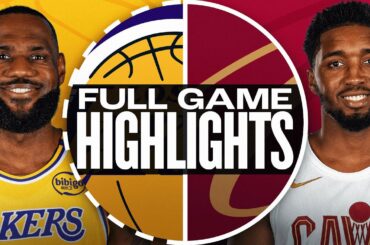 LAKERS at CAVALIERS | FULL GAME HIGHLIGHTS | October 30, 2024