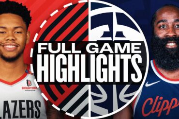 TRAIL BLAZERS at CLIPPERS | FULL GAME HIGHLIGHTS | October 30, 2024