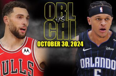 Chicago Bulls vs Orlando Magic Full Game Highlights - October 30, 2024 | 2024-25 NBA Season