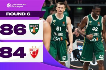 Last Second Magic: Dunston Delivers | Zalgiris - Crvena Zvezda | BASKETBALL HIGHLIGHTS R6 2024-25