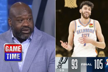 NBA Gatime react to Chet Holmgren & Thunder DOMINATE Spurs 105-93 and improve to 4-0 to start season