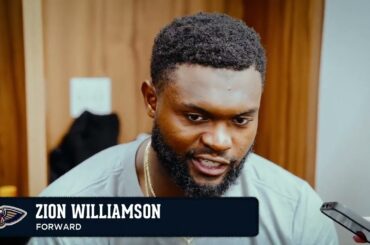 Zion Williamson Interview | Pelicans-Warriors Postgame 10/30/24